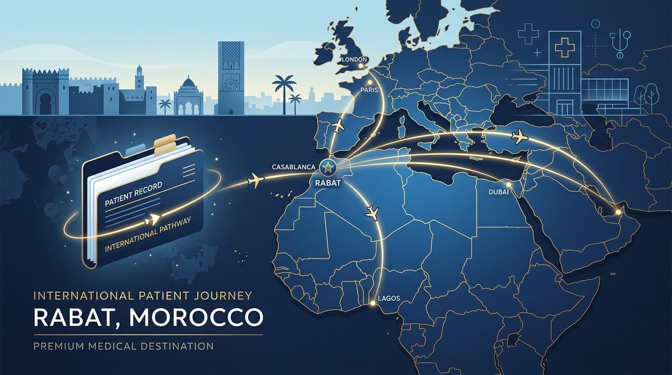 Parcours patient international et soins urologiques à Rabat au Maroc